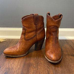 Frye Shows Leather Booties